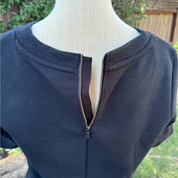 Banana Republic Jeweled Short Sleeve Sweater Zipper Back Women's Size Small - Picture 8 of 9